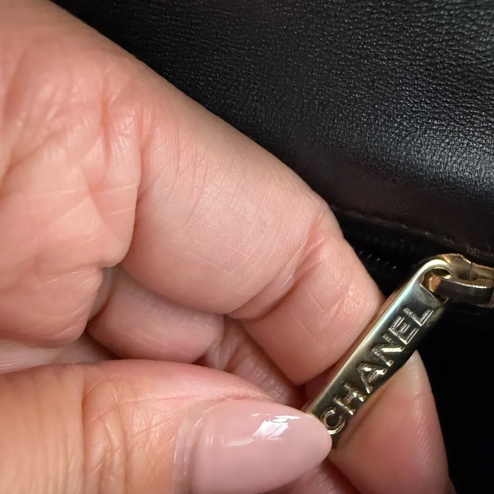 Limited Edition CHANEL Iridescent Classic Flap Bag with Crystal CC Lock - Picture 14 of 17